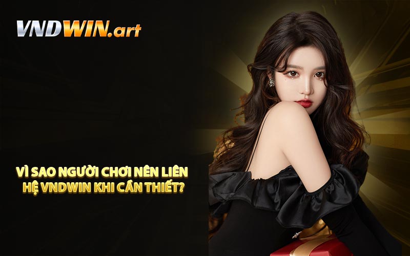 Vì sao người chơi nên liên hệ VNDWIN khi cần thiết?