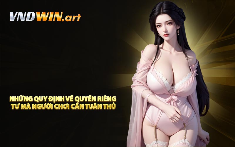 Những quy định về quyền riêng tư mà người chơi cần tuân thủ